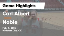 Carl Albert   vs Noble  Game Highlights - Feb. 9, 2023