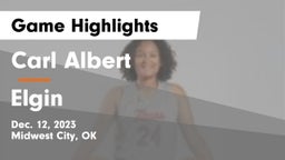 Carl Albert   vs Elgin  Game Highlights - Dec. 12, 2023