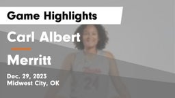 Carl Albert   vs Merritt  Game Highlights - Dec. 29, 2023