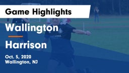Wallington  vs Harrison  Game Highlights - Oct. 5, 2020
