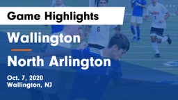 Wallington  vs North Arlington  Game Highlights - Oct. 7, 2020