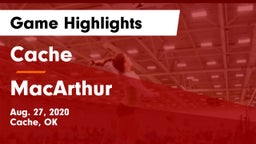 Cache  vs MacArthur  Game Highlights - Aug. 27, 2020