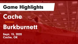 Cache  vs Burkburnett  Game Highlights - Sept. 15, 2020