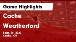 Cache  vs Weatherford  Game Highlights - Sept. 26, 2020