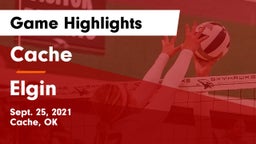 Cache  vs Elgin  Game Highlights - Sept. 25, 2021