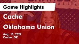 Cache  vs Oklahoma Union  Game Highlights - Aug. 13, 2022