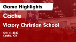 Cache  vs Victory Christian School Game Highlights - Oct. 6, 2022