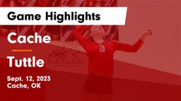 Cache  vs Tuttle  Game Highlights - Sept. 12, 2023
