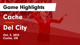 Cache  vs Del City  Game Highlights - Oct. 5, 2023