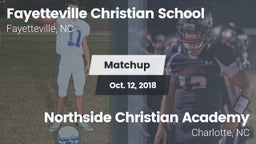 Matchup: Fayetteville Christi vs. Northside Christian Academy  2018