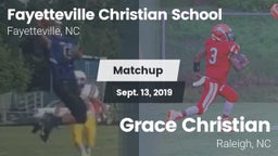 Matchup: Fayetteville Christi vs. Grace Christian  2019