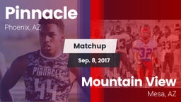 Matchup: Pinnacle  vs. Mountain View  2017