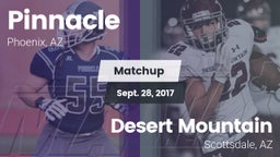 Matchup: Pinnacle  vs. Desert Mountain  2017