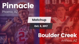 Matchup: Pinnacle  vs. Boulder Creek  2017