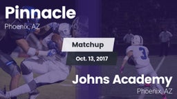 Matchup: Pinnacle  vs. Johns Academy 2017