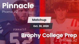 Matchup: Pinnacle  vs. Brophy College Prep  2020