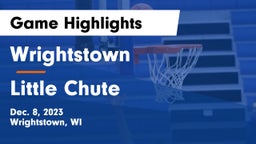 Wrightstown  vs Little Chute  Game Highlights - Dec. 8, 2023