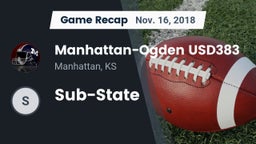 Recap: Manhattan-Ogden USD383 vs. Sub-State 2018