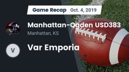 Recap: Manhattan-Ogden USD383 vs. Var Emporia 2019