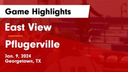 East View  vs Pflugerville  Game Highlights - Jan. 9, 2024