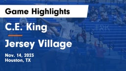 C.E. King  vs Jersey Village  Game Highlights - Nov. 14, 2023