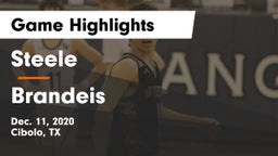 Steele  vs Brandeis  Game Highlights - Dec. 11, 2020