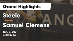 Steele  vs Samuel Clemens  Game Highlights - Jan. 8, 2021
