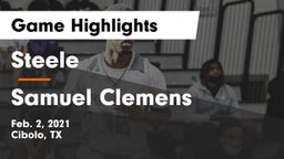 Steele  vs Samuel Clemens  Game Highlights - Feb. 2, 2021