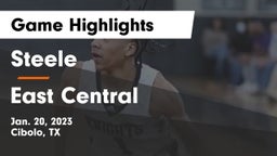 Steele  vs East Central  Game Highlights - Jan. 20, 2023