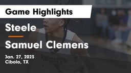 Steele  vs Samuel Clemens  Game Highlights - Jan. 27, 2023