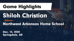 Shiloh Christian  vs Northwest Arkansas Home School Game Highlights - Dec. 14, 2020