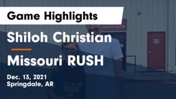 Shiloh Christian  vs Missouri RUSH Game Highlights - Dec. 13, 2021