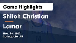 Shiloh Christian  vs Lamar  Game Highlights - Nov. 28, 2023