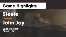 Steele  vs John Jay  Game Highlights - Sept. 28, 2019