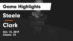 Steele  vs Clark  Game Highlights - Oct. 13, 2019