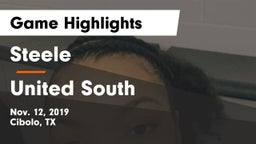 Steele  vs United South  Game Highlights - Nov. 12, 2019