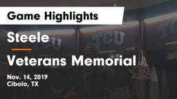 Steele  vs Veterans Memorial Game Highlights - Nov. 14, 2019