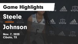 Steele  vs Johnson  Game Highlights - Nov. 7, 2020