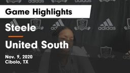 Steele  vs United South  Game Highlights - Nov. 9, 2020
