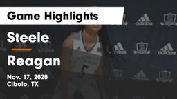 Steele  vs Reagan  Game Highlights - Nov. 17, 2020
