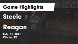 Steele  vs Reagan  Game Highlights - Feb. 11, 2021