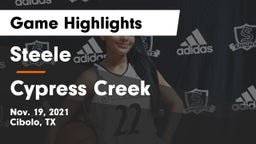 Steele  vs Cypress Creek  Game Highlights - Nov. 19, 2021