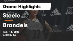 Steele  vs Brandeis  Game Highlights - Feb. 14, 2023