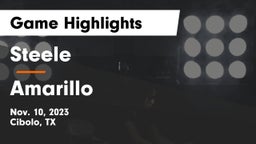 Steele  vs Amarillo  Game Highlights - Nov. 10, 2023