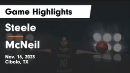 Steele  vs McNeil  Game Highlights - Nov. 16, 2023