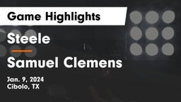 Steele  vs Samuel Clemens  Game Highlights - Jan. 9, 2024