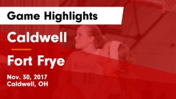 Caldwell  vs Fort Frye  Game Highlights - Nov. 30, 2017