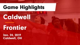Caldwell  vs Frontier  Game Highlights - Jan. 24, 2019