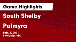 South Shelby  vs Palmyra  Game Highlights - Feb. 5, 2021