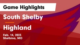 South Shelby  vs Highland  Game Highlights - Feb. 14, 2023